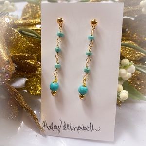 46. Turquoise Earrings
